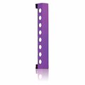 Vynebar 8 Purple Bead Blast Vertical Wine Rack VB8BBP